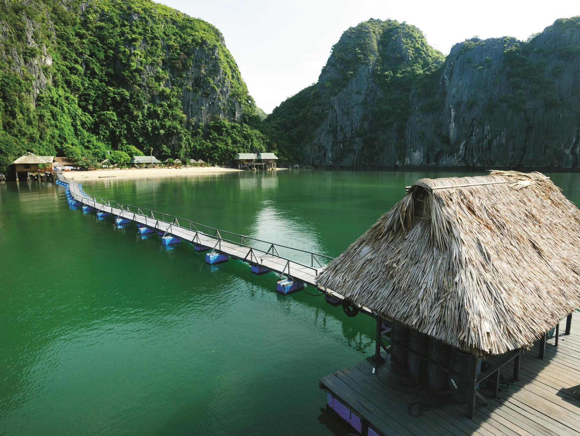 Cat Ba Sandy Beach Resort Dong Khe Sau Kültér fotó