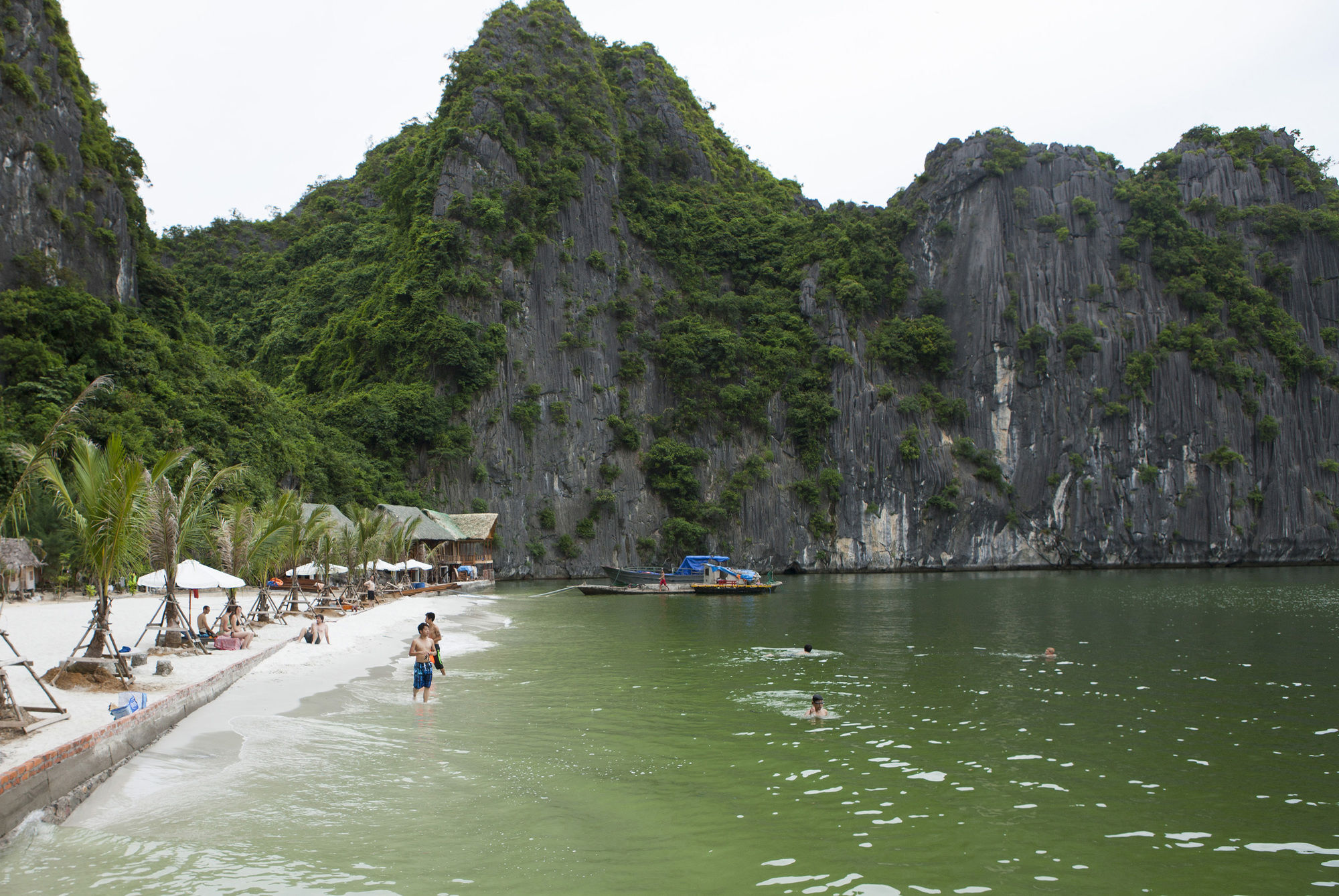 Cat Ba Sandy Beach Resort Dong Khe Sau Kültér fotó